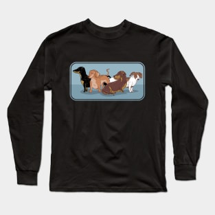 Dachshund DOGS Long Sleeve T-Shirt